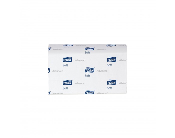 Кърпи за ръце Tork Advanced H2, двупластови, целулозни, 180 къса, 21 броя
