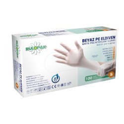 Ръкавици Rulopak, полиетиленови, S, без пудра, 100 броя - Продукти за баня и WC