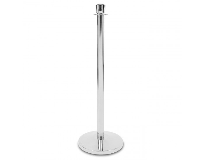 Ограничително колче Modern, хром, широчина 320 mm, височина 920 mm