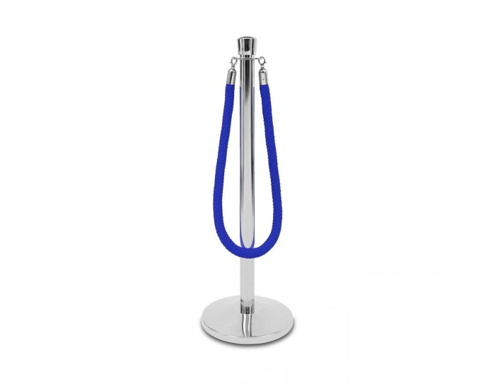 Ограничително колче Modern, хром, широчина 320 mm, височина 920 mm