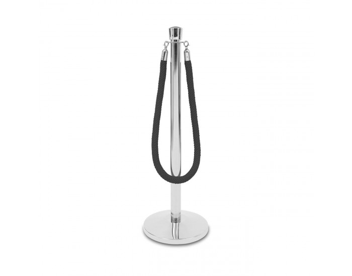 Ограничително колче Modern, хром, широчина 320 mm, височина 920 mm