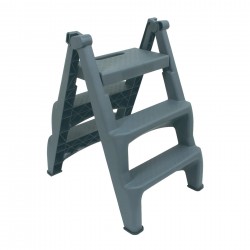 Стълба Office 1, с 3 стъпала, PVC, 47 х 62 х 72.3 cm - Бизнес и Промишленост