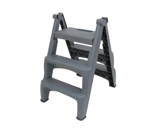 Стълба Office 1, с 3 стъпала, PVC, 47 х 62 х 72.3 cm