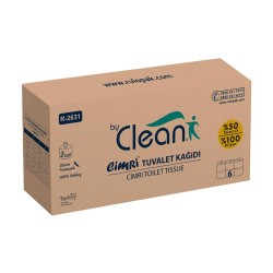 Тоалетна хартия К4 Rulopak Centerfeed, двупластова, 130 m, 6 броя - Продукти за баня и WC
