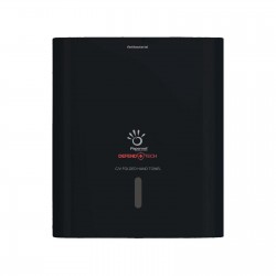 Диспенсър за кърпи за ръце Papernet, черен, 2.5 пачки, 30 х 14.5 х 33.6 cm - Продукти за баня и WC