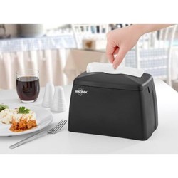 Диспенсър за кърпи за ръце Rulopak Modern Maxi, черен, abs - Продукти за баня и WC