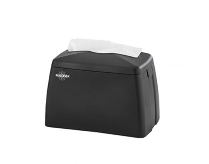 Диспенсър за кърпи за ръце Rulopak Modern Maxi, черен, abs