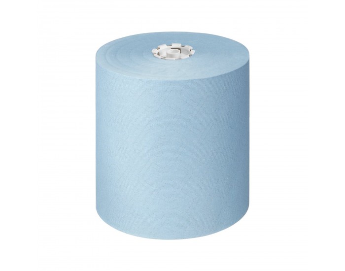 Кърпи за ръце Kimberly-Clark Scott Essential 6692, на ролка, 350 m, сини, 6 броя