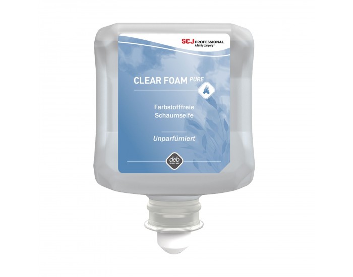 Пяна за ръце SCJohnson Clear Foam Pure, без аромат, 1 L