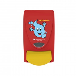 Диспенсър за сапун на пяна SCJohnson Mr Soapy, червен, 1 L - SCJohnson