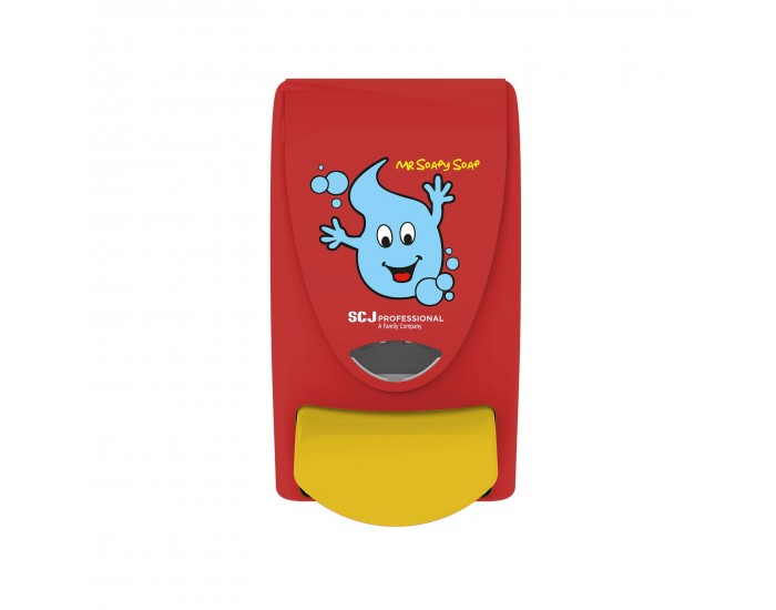 Диспенсър за сапун на пяна SCJohnson Mr Soapy, червен, 1 L