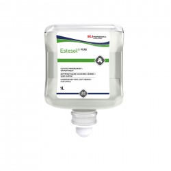 Течен сапун за ръце SCJohnson Estesol Pure, почистващ без аромат, 1 L - SCJohnson