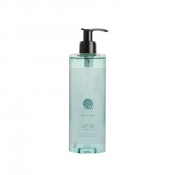 Душ гел за коса GFL Cosmetics и тяло Geneva, с помпа, запечатан, 380 ml, 6 х 20 cm - Gfl cosmetics