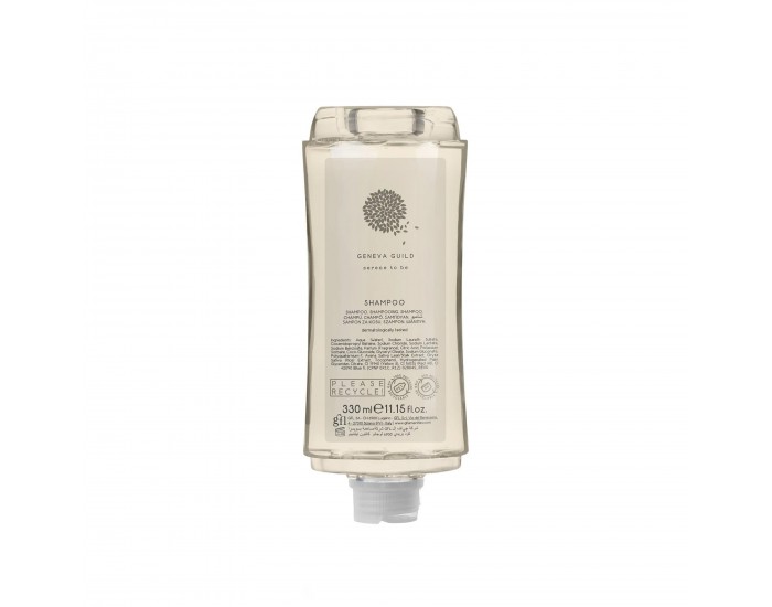 Шампоан GFL Cosmetics Geneva, пълнител за диспенсър, 330 ml, 7 х 17.7 cm
