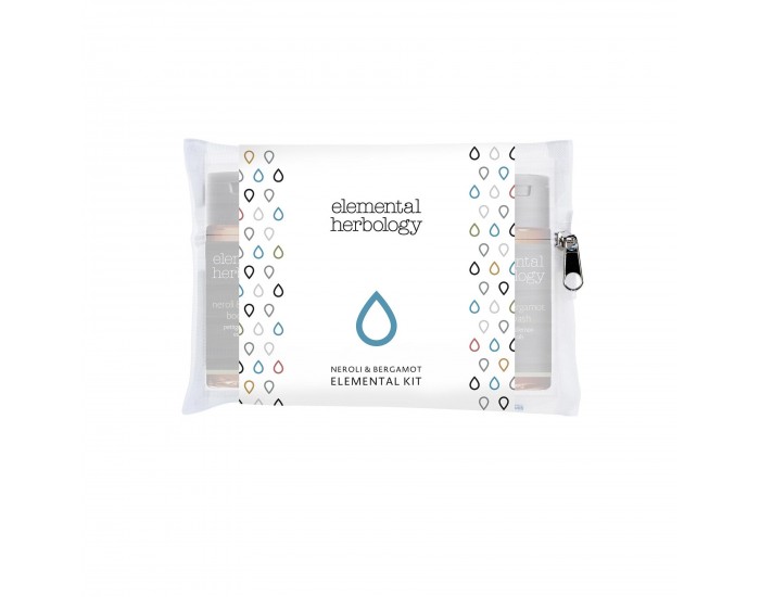 Комплект GFL Cosmetics Elemental, душ гел, шампоан, балсам, лосион за тяло и сапун, 5 бр.