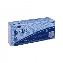 Кърпа Kimberly-Clark WypAll X50 7441, 41.8 х 24.7 cm, синя, 50 броя - Продукти за баня и WC