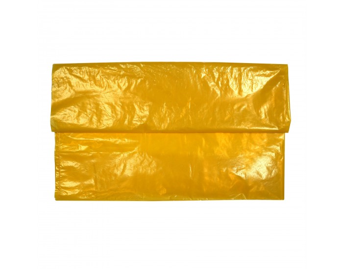Чувал за смет, с фалта, 62 х 2x8 х 90 cm, 50 микрона, 200 броя