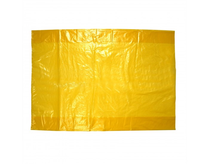 Чувал за смет, с фалта, 62 х 2x8 х 90 cm, 50 микрона, 200 броя