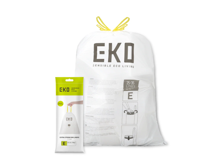 Торби за смет Eko, тип E, с връзка, 25-35 L, 12 броя