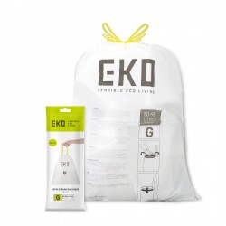 Торби за смет Eko, тип G, с връзка, 50-90 L, 10 броя - EKO