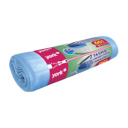 Торби за смет York, с връв, 60 L, 10 броя - Почистване и Дезинфекция