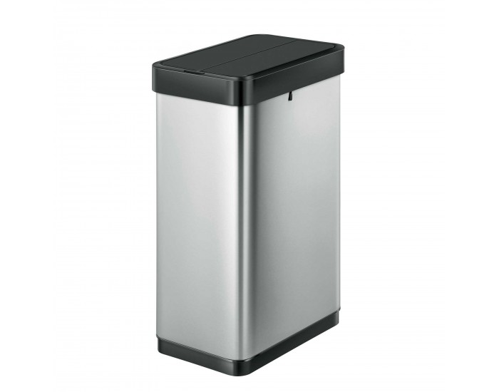Кош за отпадъци Eko Phantom X, за разделно събиране, сензорен, 22+28 L