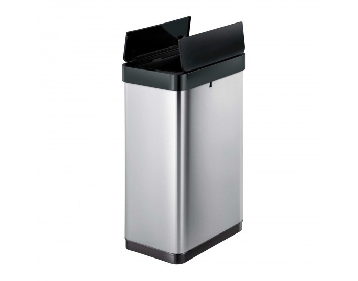 Кош за отпадъци Eko Phantom X, за разделно събиране, сензорен, 22+28 L