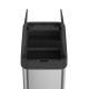 Кош за отпадъци Eko Phantom X, за разделно събиране, сензорен, 22+28 L