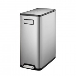 Кош за отпадъци Eko Ecofly, с педал и скрити колела, 45 L - EKO