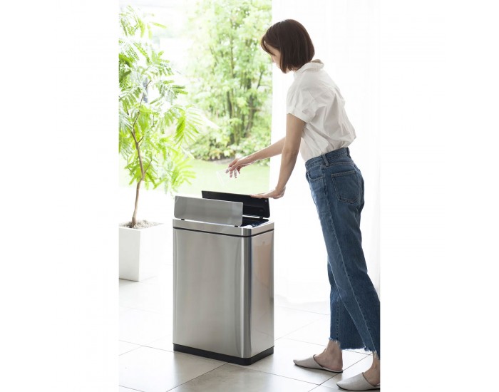 Кош за отпадъци Eko Deluxe Phantom, сензорен, 45 L