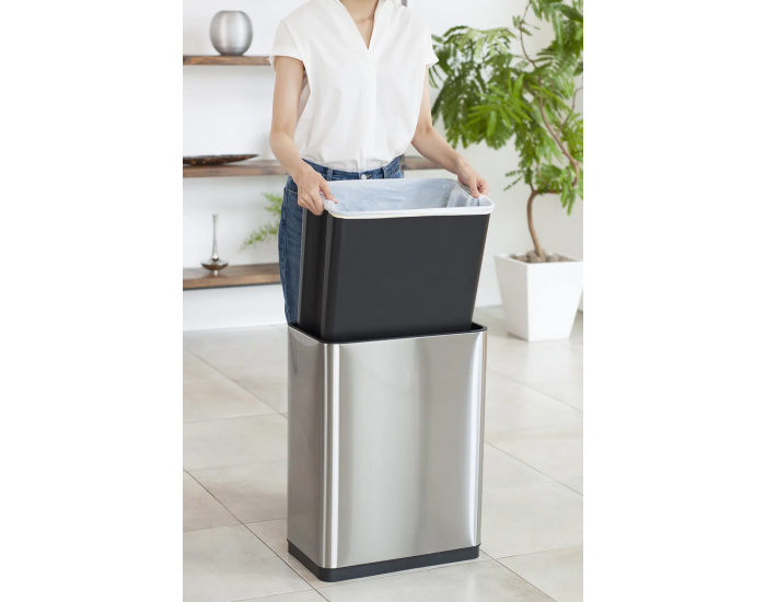 Кош за отпадъци Eko Deluxe Phantom, сензорен, 45 L