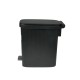 Кош за отпадъци Eko Touchgo, с педал, 10 L, черен