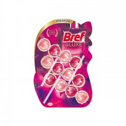 Ароматизатор за тоалетна Bref WC Deluxe, магнолия, 50 g, 3 броя - Bref