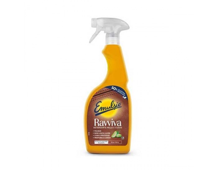 Препарат за почистване на кожа Emulsio Ravviva Pelle e Cuoio, 600 ml