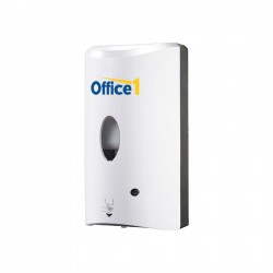 Диспенсър за дезинфектант на гел Office 1, сензорен, 1 L, бял - Продукти за баня и WC