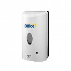 Диспенсър за дезинфектант на спрей Office 1, сензорен, 1 L, бял - Продукти за баня и WC