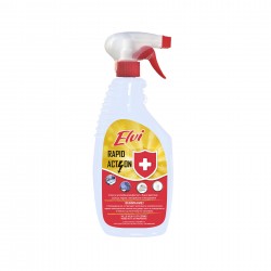 Дезинфектант Elvi Rapid Action 3 в 1, с помпа, 750 ml - Продукти за баня и WC