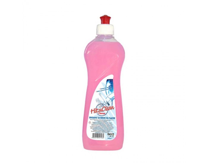 Препарат за миене на съдове Hit&Clean, балсам, 500 ml, асорти