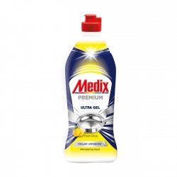 Препарат за миене на съдове Medix Premium, жълт, 750 ml - Продукти за баня и WC