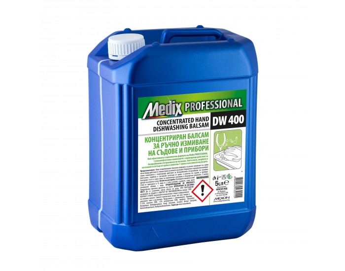 Препарат за миене на съдове Medix DW 400, концентрат, 5 L