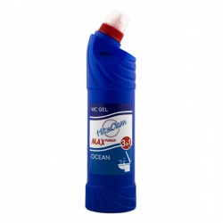 Препарат за почистване на тоалетни Hit&Clean WC Gel, 3 в 1, океан, 0.75 L - Продукти за баня и WC