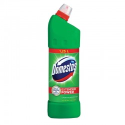 Препарат за почистване Domestos, универсален, бор, зелен, 1250 ml - Продукти за баня и WC