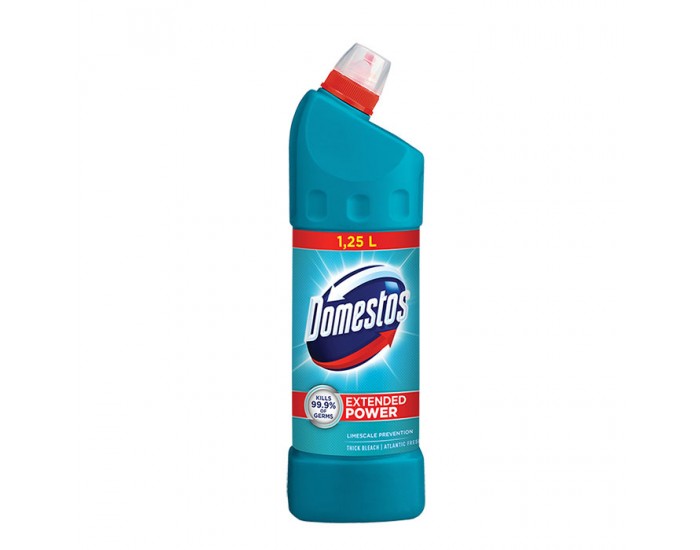 Препарат за почистване Domestos, универсален, атлантик, 1250 ml