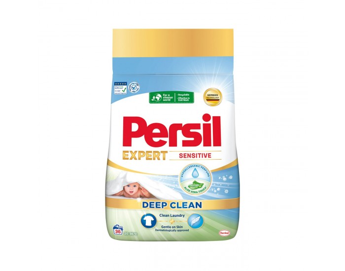 Перилен препарат Persil Sensitive, прах, 1.98 kg, за 36 пранета