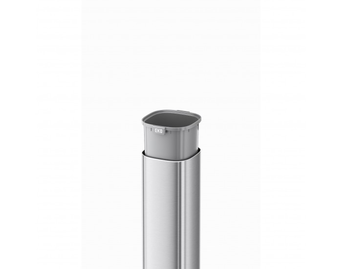 Четка за тоалетна Eko Sterling, 9.8 х 10.5 х 37.6 cm, инокс