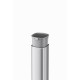 Четка за тоалетна Eko Sterling, 9.8 х 10.5 х 37.6 cm, инокс