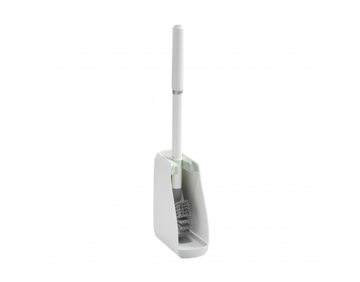 Четка за тоалетна Eko Swift-Glide, 15.8 х 7.2 х 46 cm, бяла