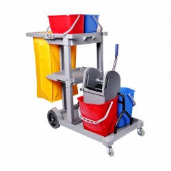 Количка за почистване Office 1 All in one, PVC, 119 х 55 х 113 cm, 29.5 l - Почистване и Дезинфекция