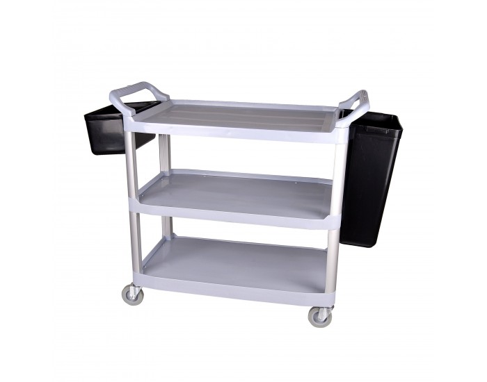 Количка за сервиране Office 1, 3 нива, PVC, 109 х 43 х 95 cm