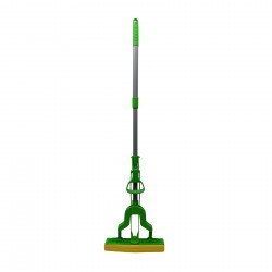 Моп Top Office, тип пеперуда, PVA, гъба 27 cm, дръжка 120 cm - Почистване и Дезинфекция
